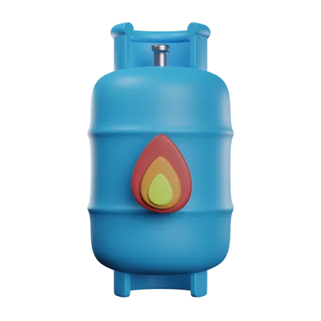 Gas Tank  3D Icon