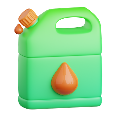 Gasoline Jar  3D Icon