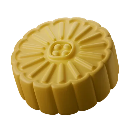 Gâteau de lune  3D Icon