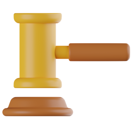 Gavel  3D Icon