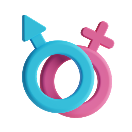 Gender Equality  3D Icon