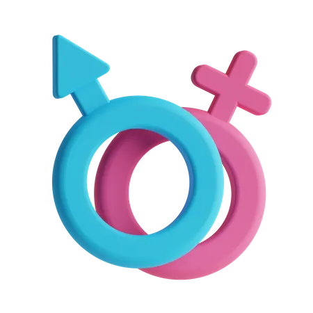 Gender Equality  3D Icon