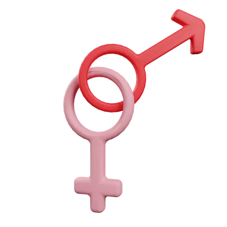 Gender Sign  3D Illustration