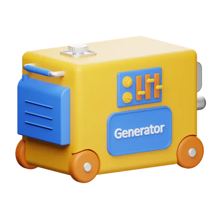 Generador  3D Illustration