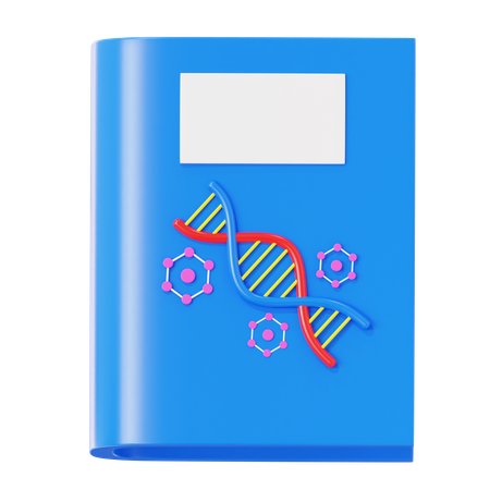 Genetic Book  3D Icon