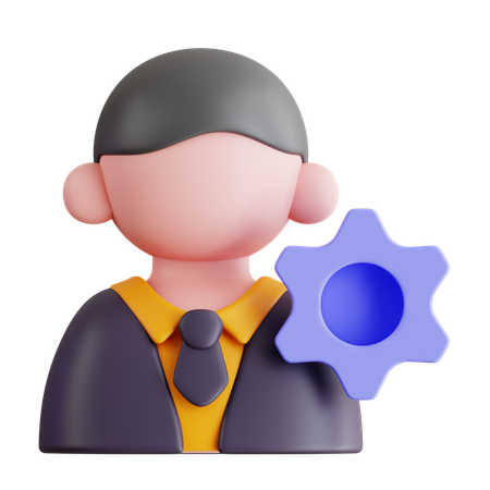 Directeur  3D Icon