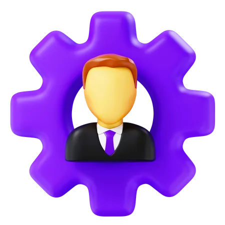 Directeur  3D Icon