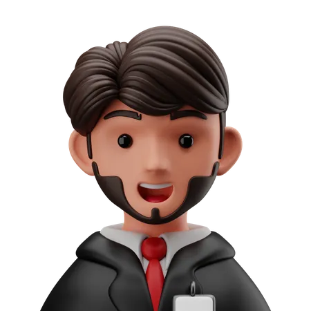 Directeur  3D Icon