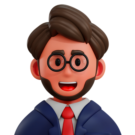 Directeur  3D Icon