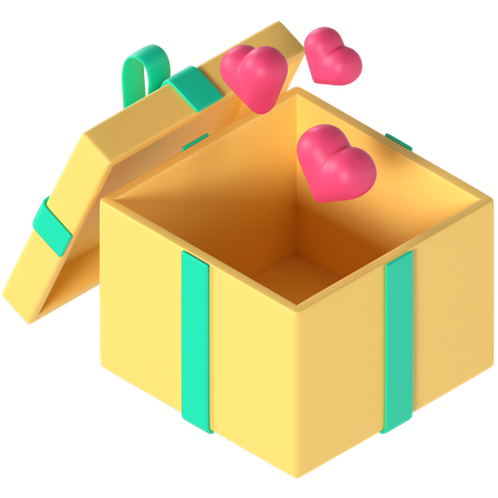 Geschenk  3D Icon