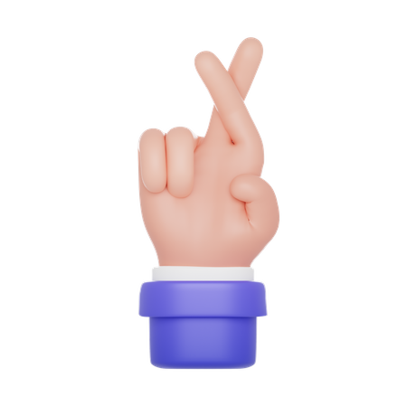 Gesto de la mano del signo de la paz  3D Icon