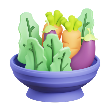 Gesundes Essen  3D Icon