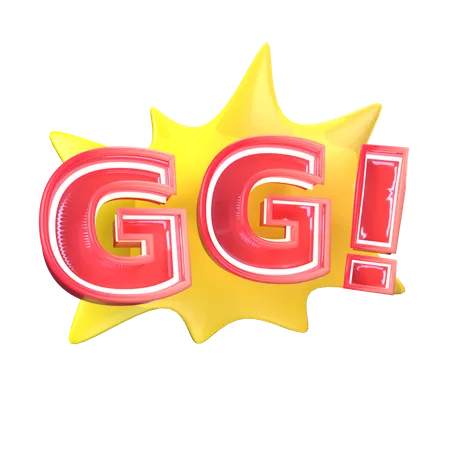 GG  3D Icon