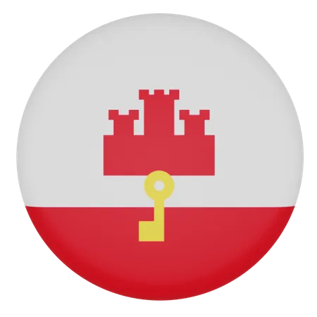 Gibraltar  3D Icon