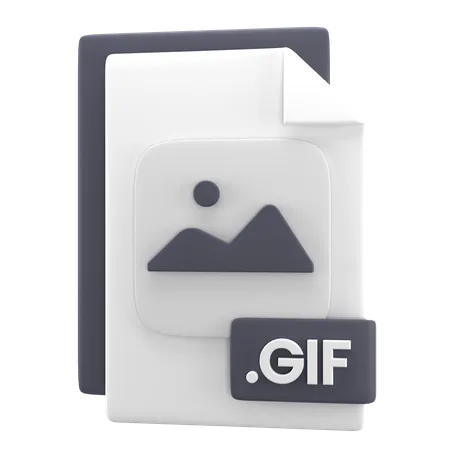 Gifファイル  3D Icon