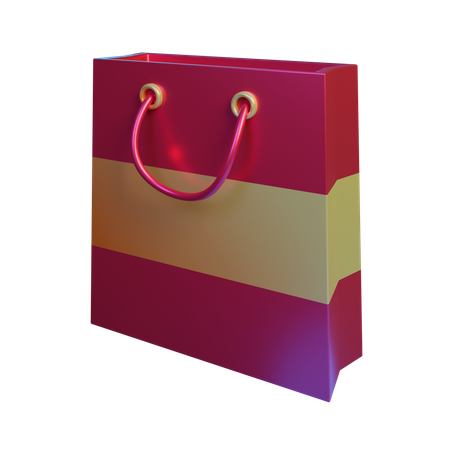 Gift bag  3D Illustration