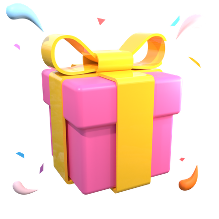 Gift Box  3D Illustration