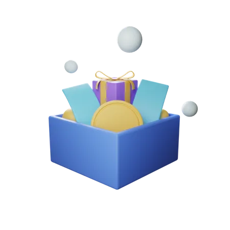 Gift Box  3D Illustration