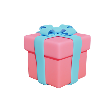 Gift Box  3D Illustration