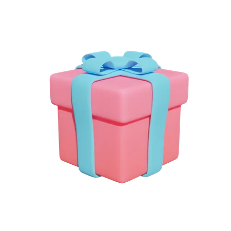 Gift Box  3D Illustration