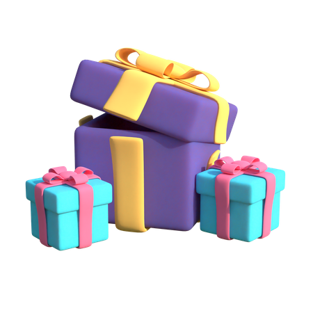 Gift Box  3D Illustration