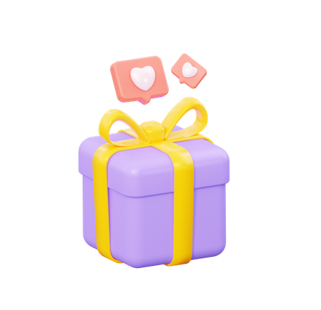 Gift Box  3D Illustration