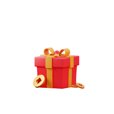 Gift Box  3D Illustration