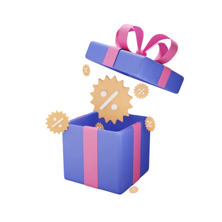 Gift Box  3D Illustration