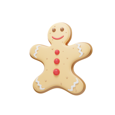 Gingerbread  3D Icon