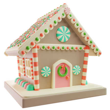 Gingerbread House  3D Icon