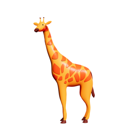 Giraffe  3D Icon