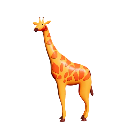 Giraffe  3D Icon