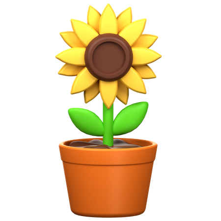 Girasol  3D Icon