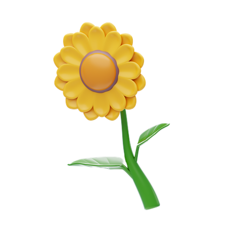 Girasol  3D Icon