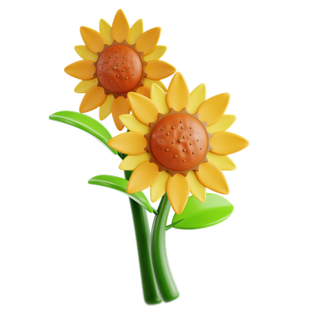 Girasol  3D Icon