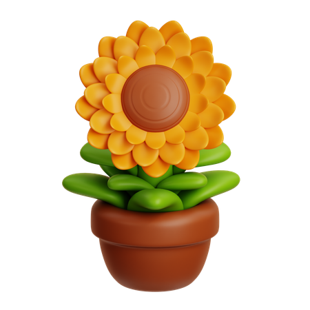 Girasol  3D Icon