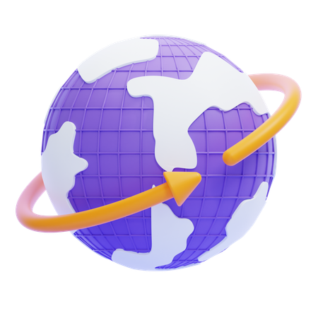 Global Connection  3D Icon