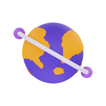 Global Connection  3D Icon