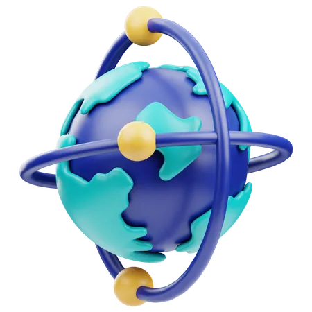 Global Expansion  3D Icon