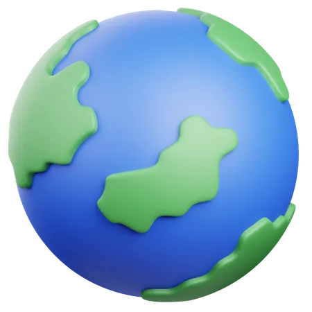 Globe  3D Icon