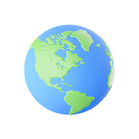 Globe  3D Icon