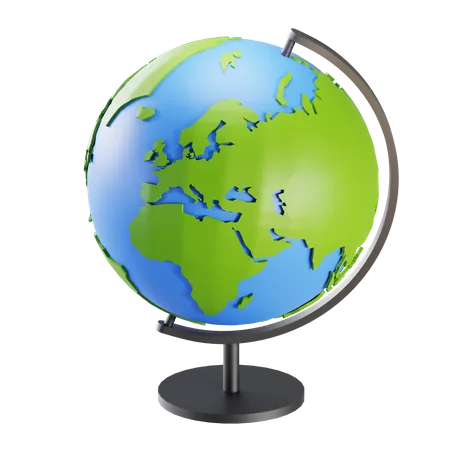 Globe  3D Illustration