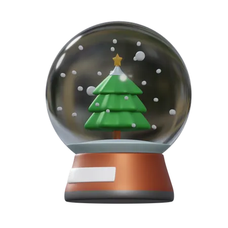 Globo de natal  3D Illustration