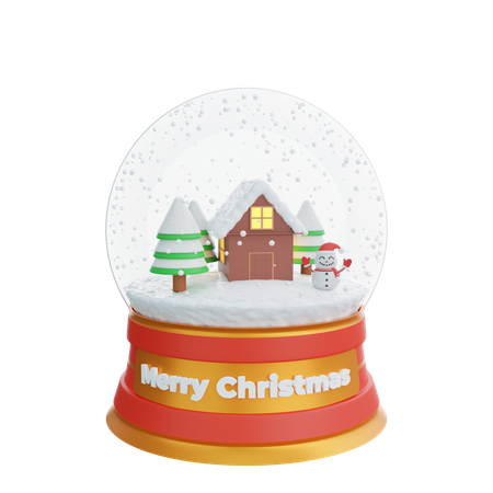 Globo de navidad  3D Icon