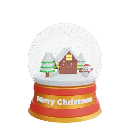 Globo de navidad  3D Icon