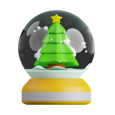 Globo de navidad  3D Icon