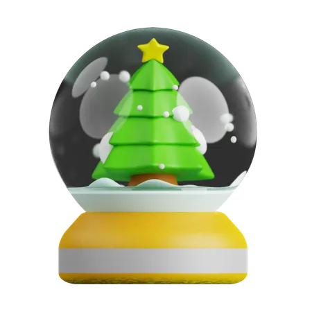 Globo de navidad  3D Icon