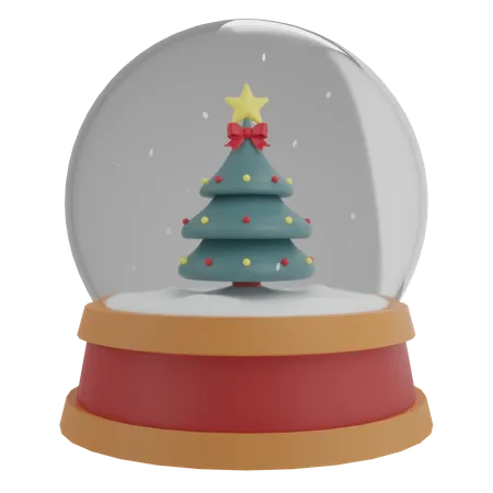 Globo de nieve  3D Icon