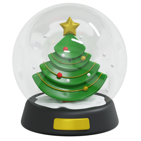 Globo de nieve  3D Icon