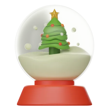 Globo de nieve  3D Icon